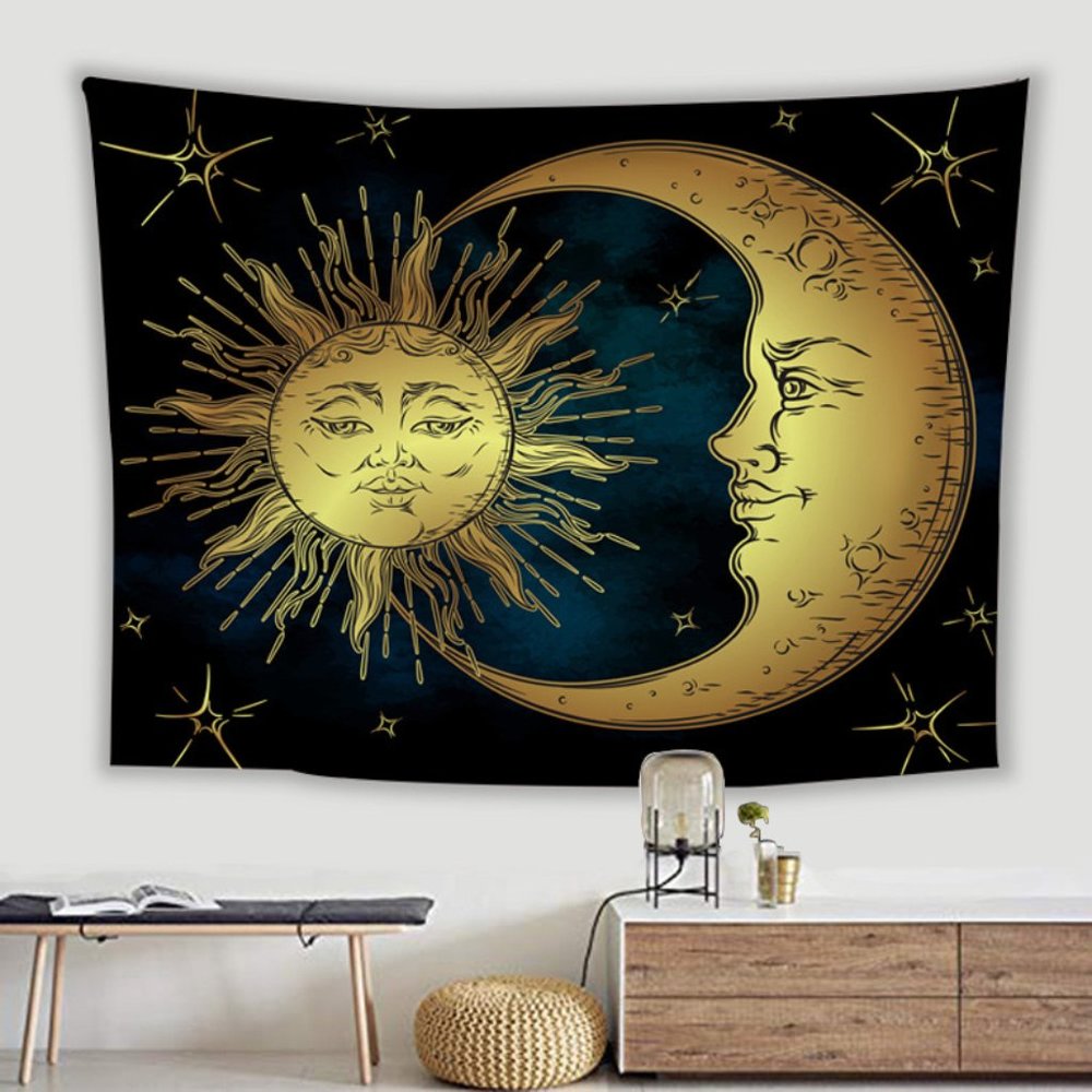 Moon and Sun Tapestry